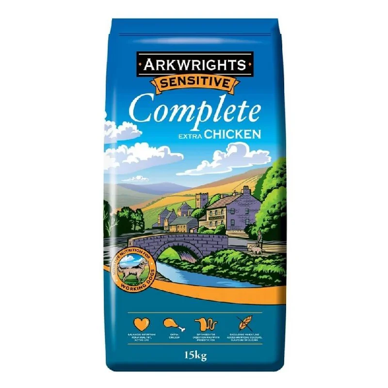 Arkwrights Sensitive Complete Extra Chicken Working Dog Food 15kg