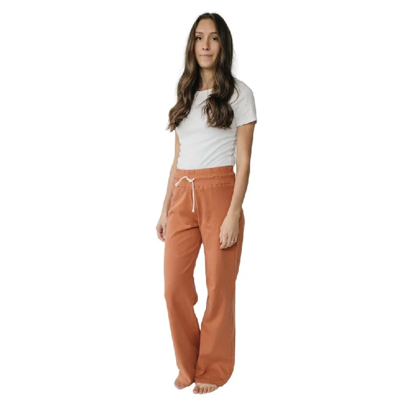 Organic Cotton Adult Lounge Pants - Clay