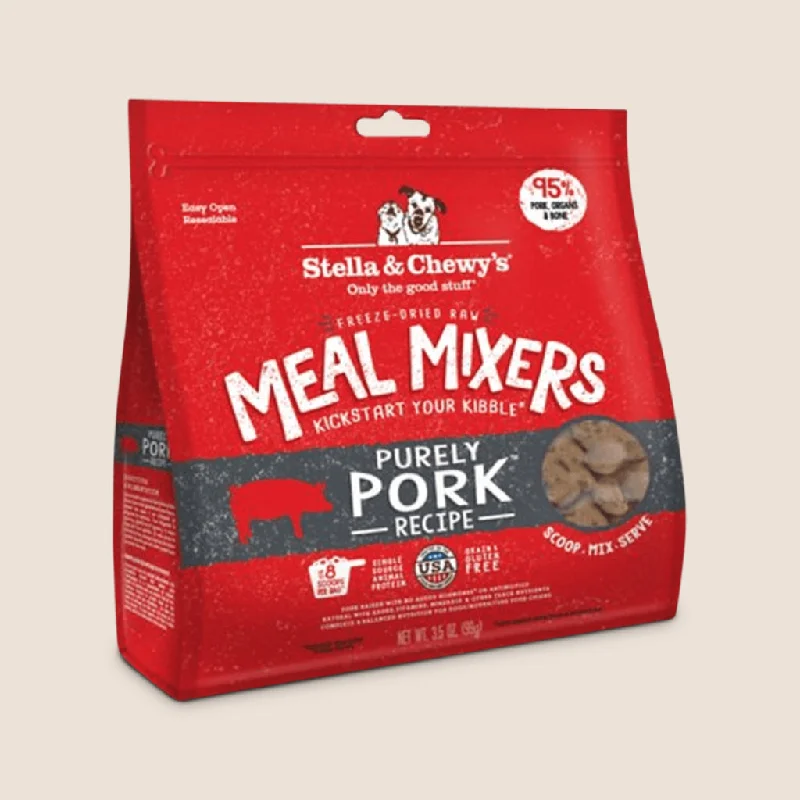 Stella & Chewy's Freeze-Dried Meal Mixer - Pork Recipe