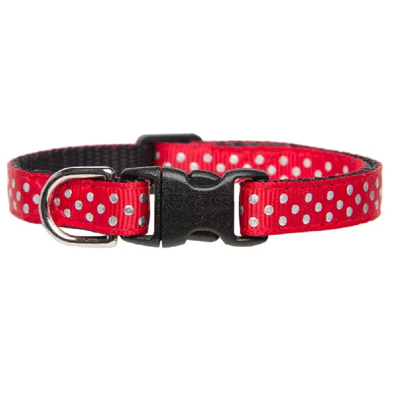 The Future Is Bright - Cat Collar - Holiday Red