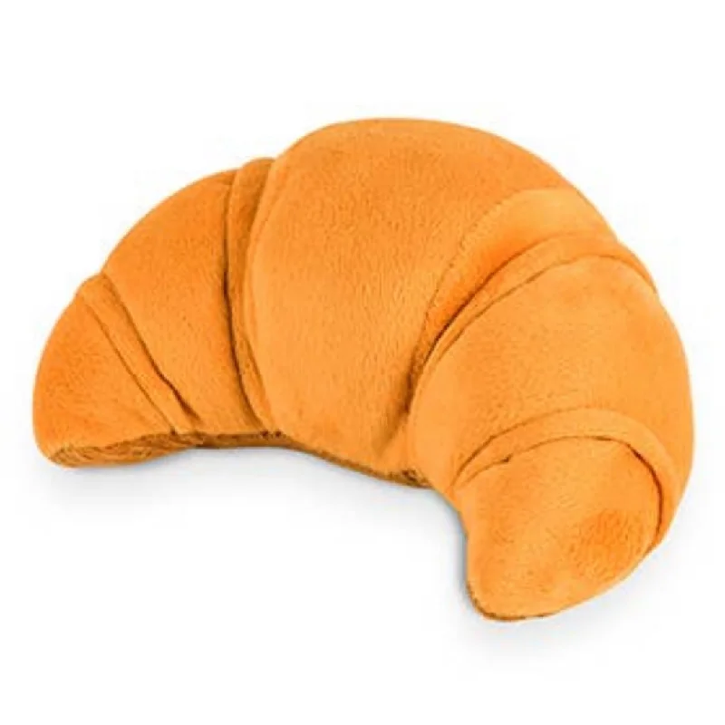 Croissant Plush Dog Toy