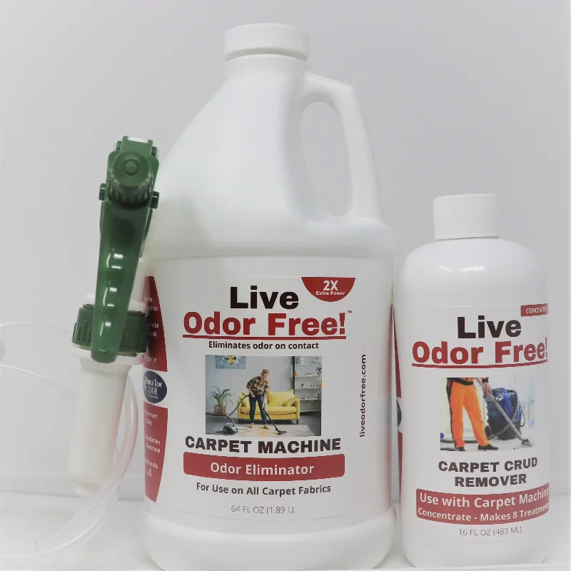 Live Odor Free!® Carpet Machine Kit - 64 oz.