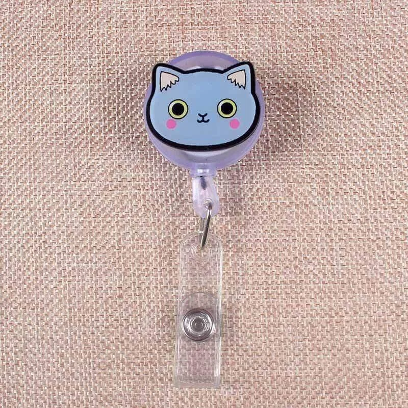 Blue Kawaii Cat