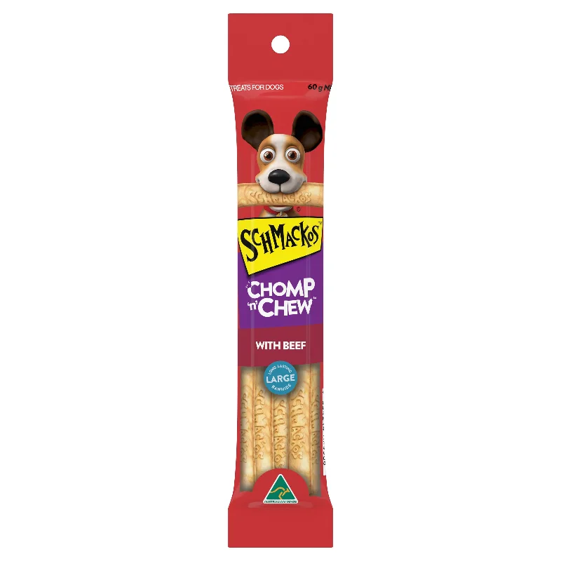 SCHMACKOS - Chomp n Chew Beef (60g)