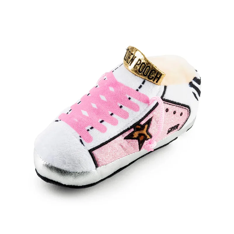 Pink Golden Pooch Tennis Shoe - Dog Toy