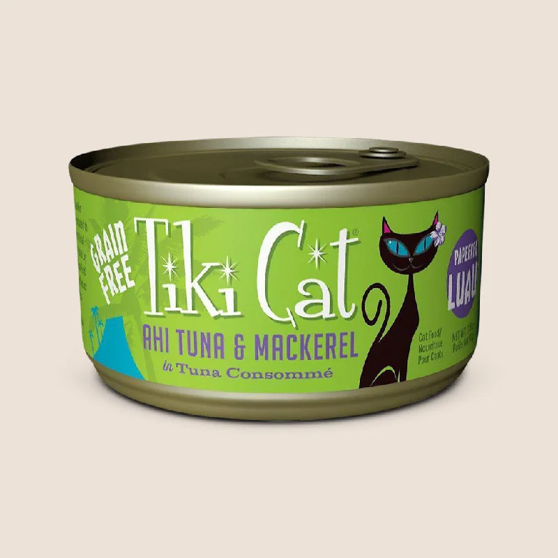 Tiki Cat Papeeko Luau- Ahi Tuna & Mackerel Recipe