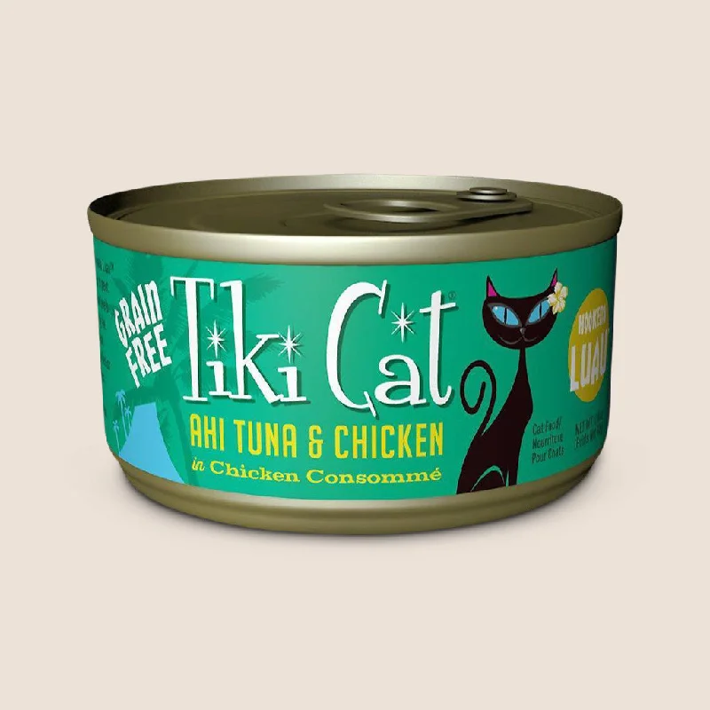 Tiki Cat Hookena Luau- Ahi Tuna & Chicken Recipe