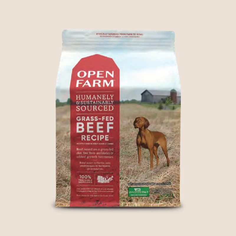 Open Farm - Grain Free Grass-Fed Beef Recipe