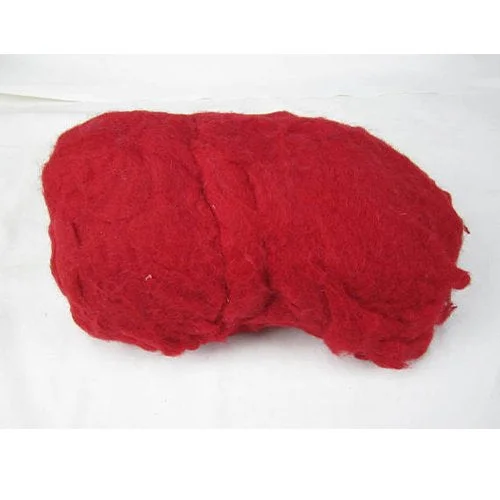 Red Core Wool 8oz | Needle Felting - Spinning - Wet Felting - Stuffing