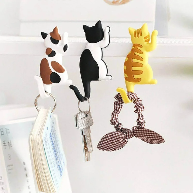 Hook It! Cat Fridge Magnet