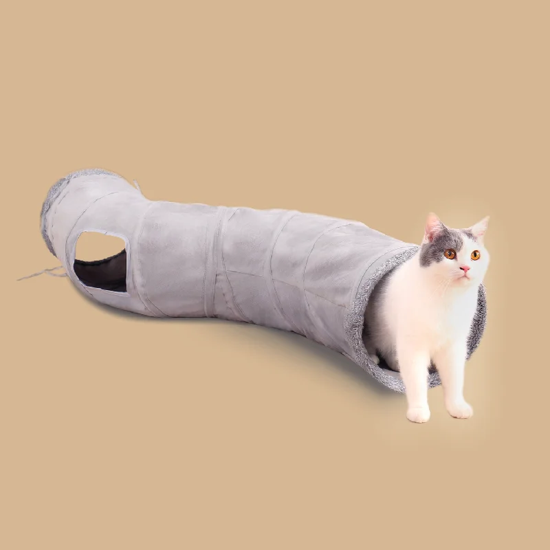 PAWZ Road 10.5-Inch in Diameter Collapsible S Shape Cat PlayTunnel