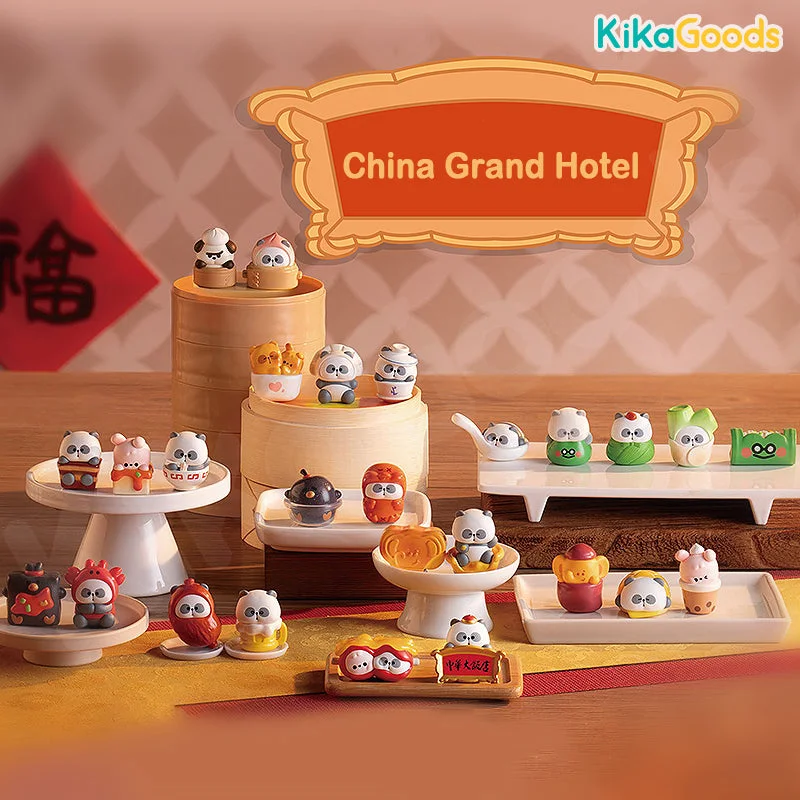 MR.PA China Grand Hotel Series Refrigerator Magnet Blind Bag