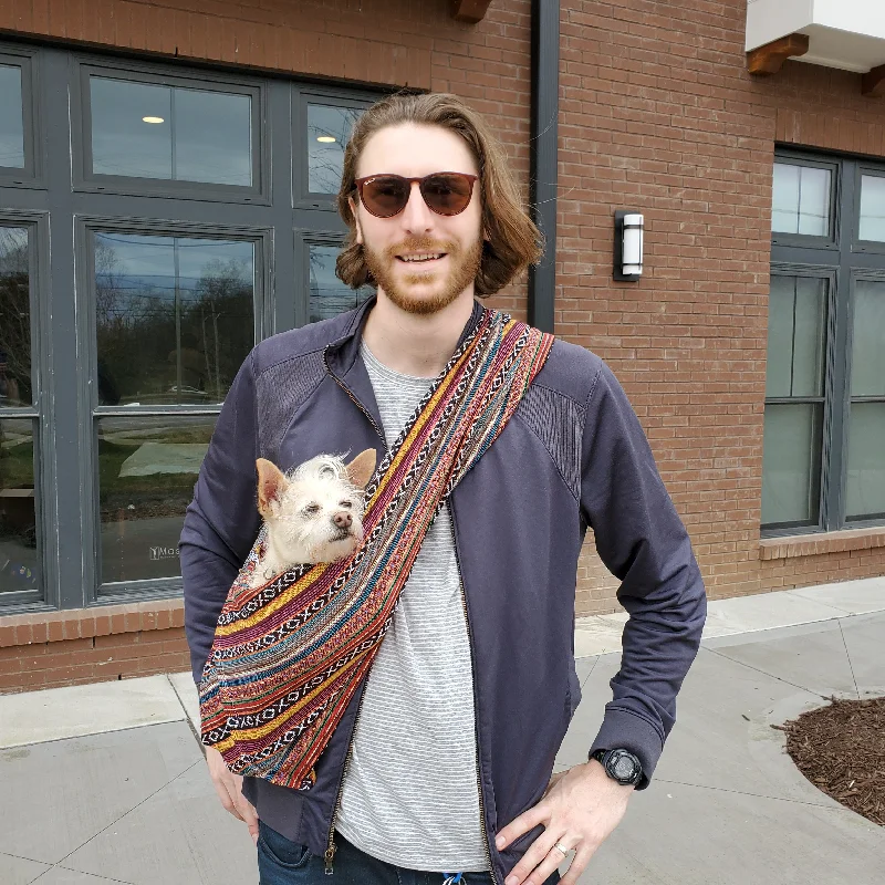 Dog Sling Carrier - Sonora Woven