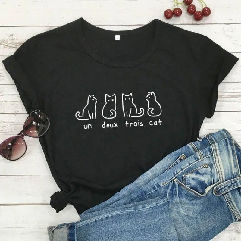 Four Mus-cat-teers Tee