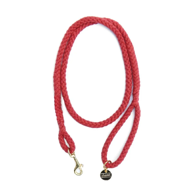 Rope Cat Leash - Strawberry Pink