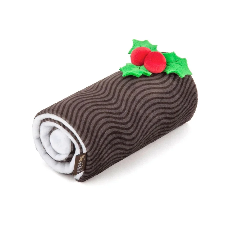 Yummy Yuletide Log Plush Dog Toy