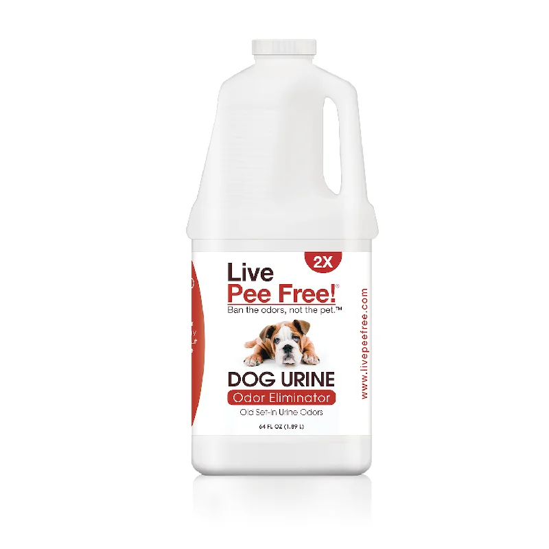 Anti-Parvo or Feline Virus + Live Odor Free!® - Dog Urine or Cat Litter - 64 oz. w/ Sprayer