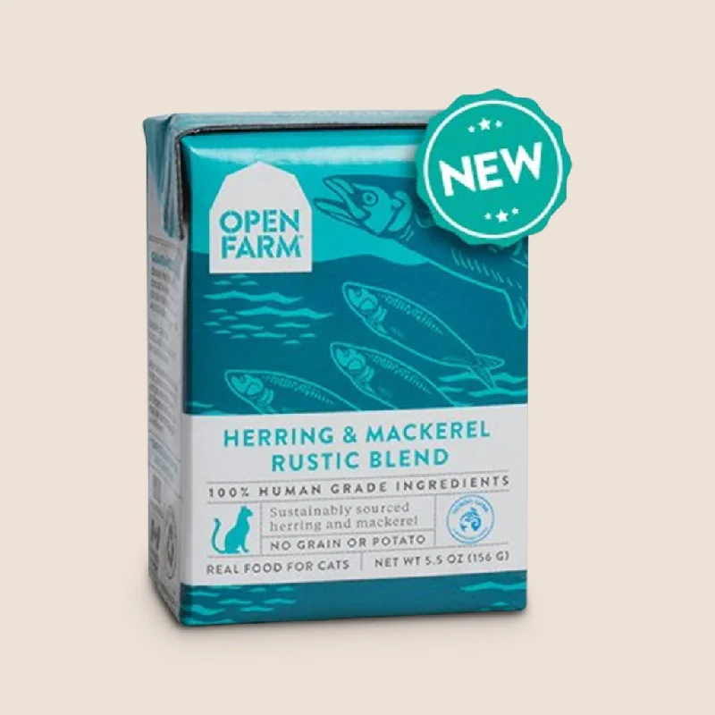 Open Farm Rustic Blend - Herring & Mackerel Recipe for Cats