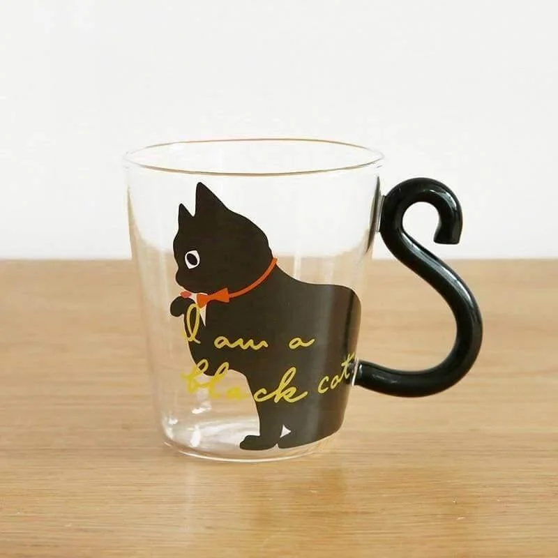 Curly Tail Cat Mug