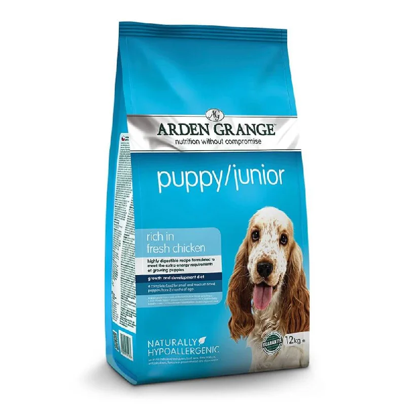 Arden Grange Puppy / Junior Dog Food with Fresh Chicken