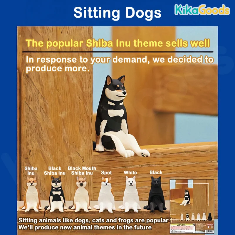 KITAN CLUB Sitting Dogs Gacha