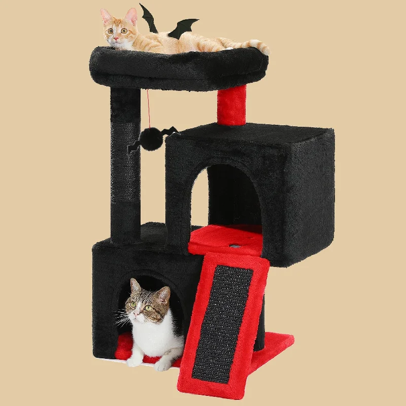 PAWZ Road 30-Inch Black Gothic Indoor Cat Tree