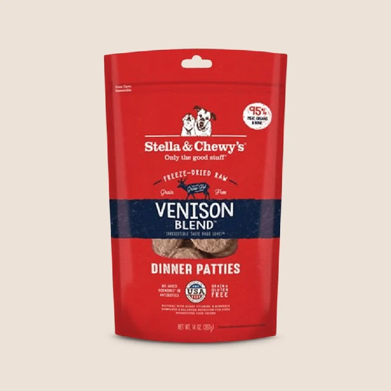 Stella & Chewy's Freeze-Dried Patties - Venison Blend