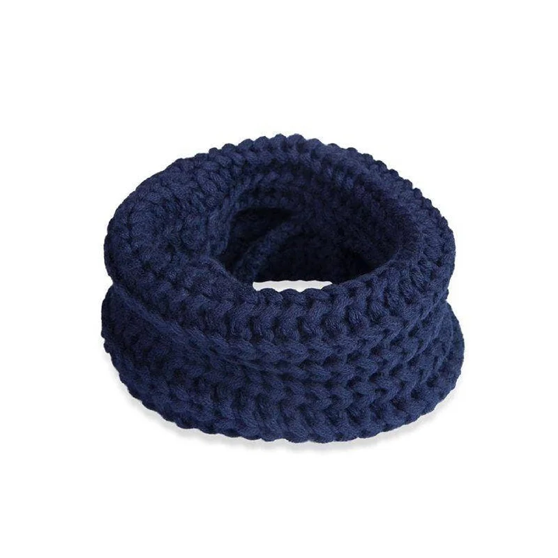 Dog Infinity Scarf - Navy