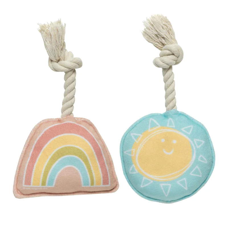 Rainbow & Sunshine MINI Dog Toy Set