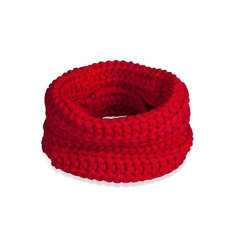 Dog Infinity Scarf - Red