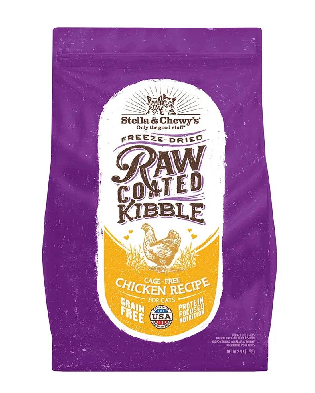 Stella & Chewy's Raw Coated Cage-Free Chicken Dry Cat Food 2.5lb