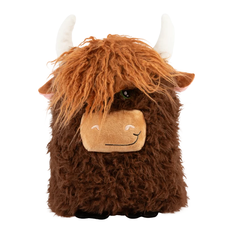 KONG Comfort Jumbo Highland Cow Assorted Dog Toy