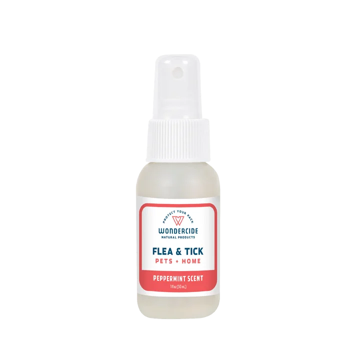 Wondercide Peppermint Flea and Tick Spray for Pets + Home