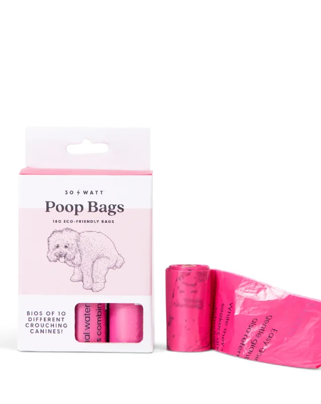 Dog Bio Poop Bag Rolls