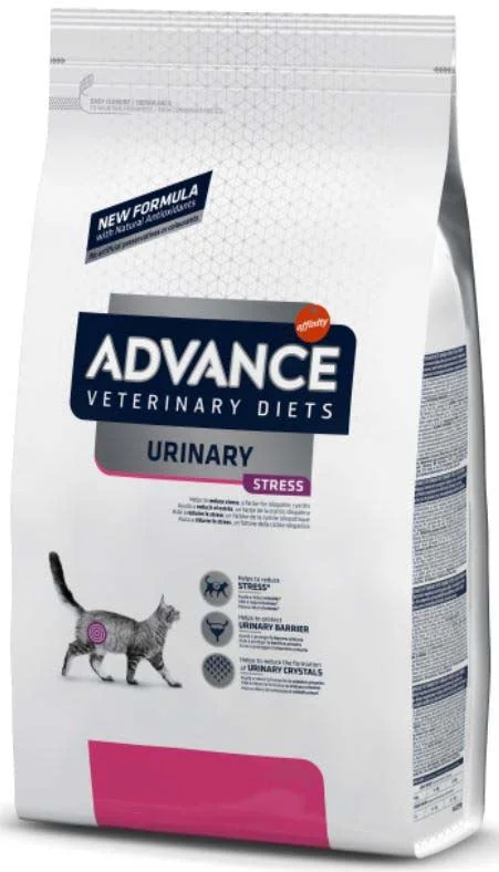 ADVANCE VD Urinary Stress, pt pisici cu probleme urinare, 1,25kg