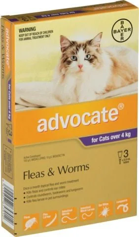 Advocate Flea Treatment For Cats Over 4kg