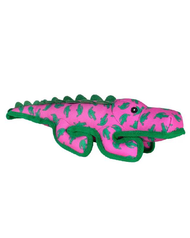 Al The Gator Squeaky Nylon Dog Toy (FINAL SALE)