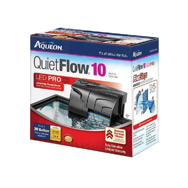 Aqueon® Quietflow LED Pro Aquarium Power Filter