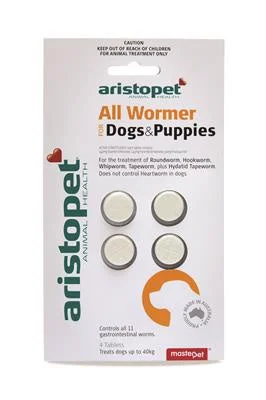 ARISTOPET ALL WORMER PUPPIES AND DOGS