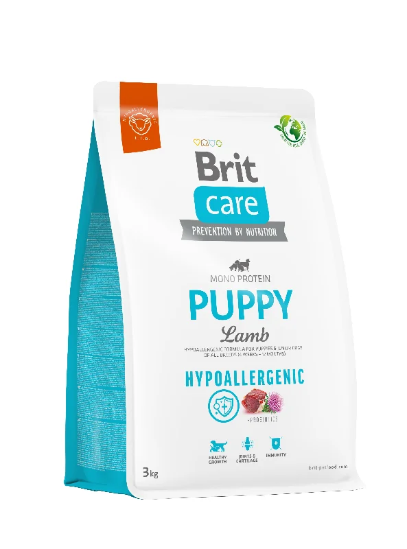 BRIT CARE Hypoallergenic Monoprotein PUPPY, janjetina i riža