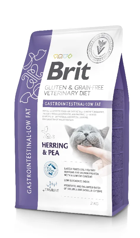 BRIT GF Veterinary Diets Cat Gastrointestinal-Low fat, za prekomjernu težinu