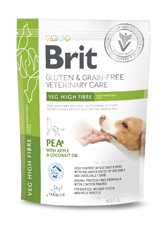 BRIT GF Veterinary Diets Dog Veg High Fibre, za prekomjernu težinu