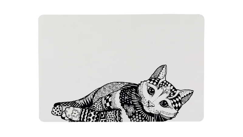 CAT MAT ZENTANGLE