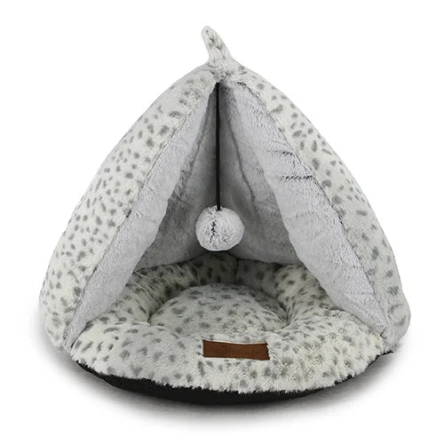 CATTITUTE SNOW LEOPARD TEEPEE