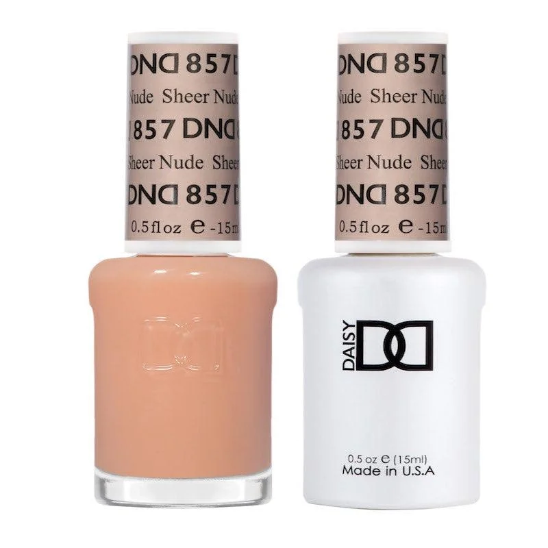 Dnd Gel 857 Sheer Nude