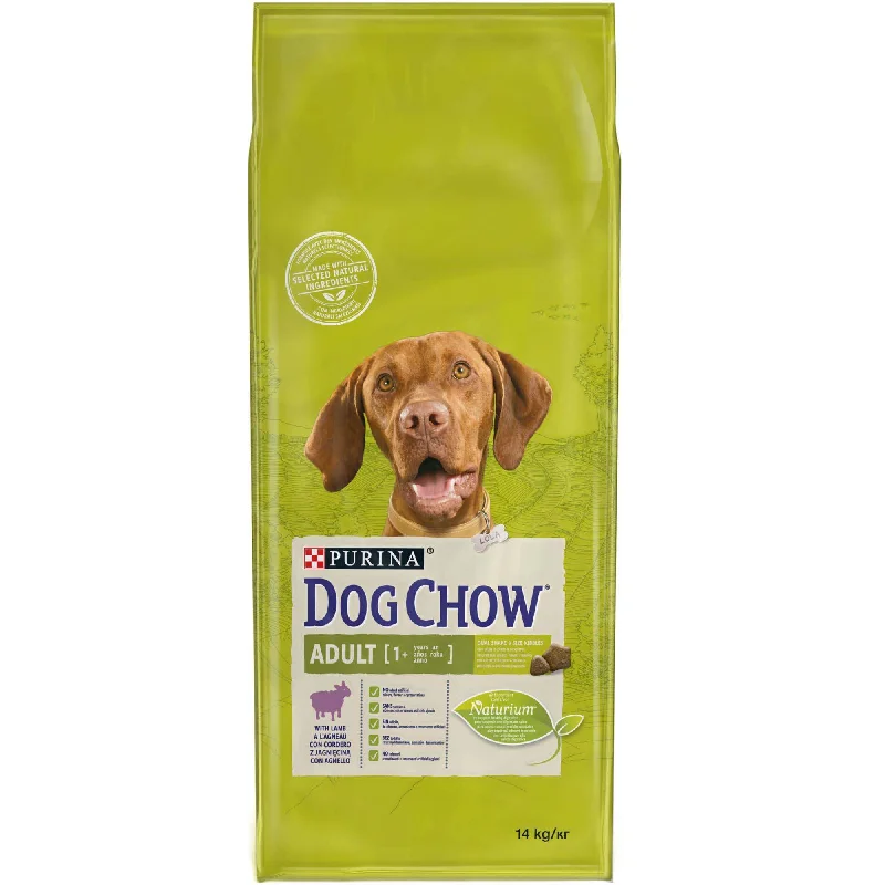 DOG CHOW Hrana za pse s janjetinom, 2,5kg