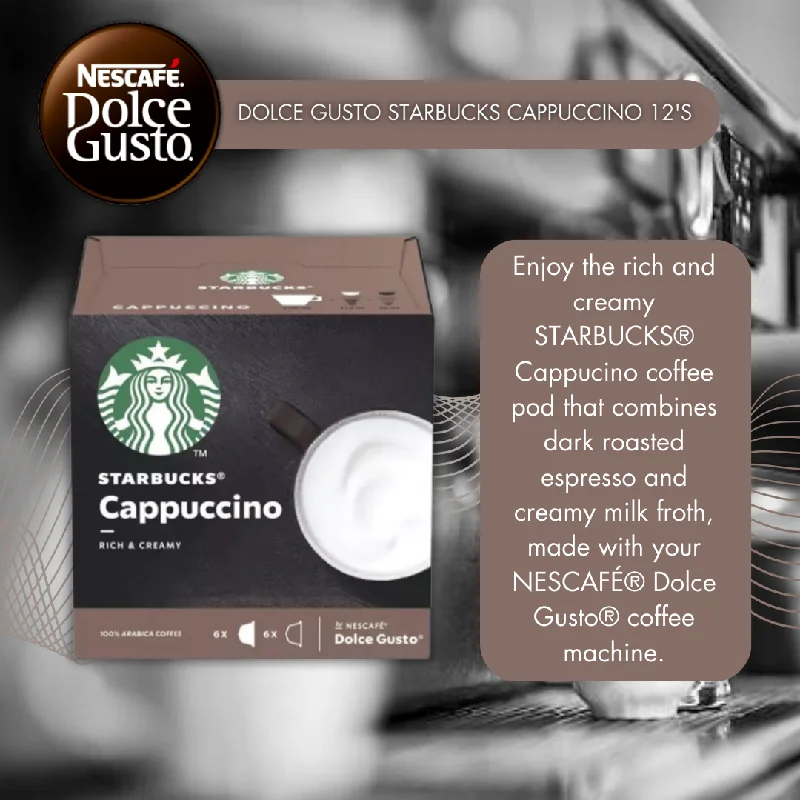 Dolce Gusto Starbucks Cappuccino 12's