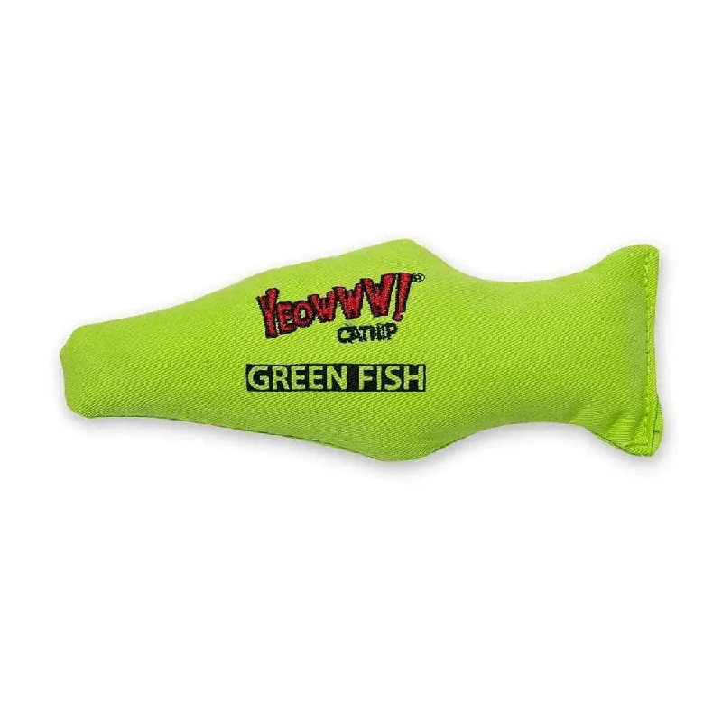 Ducky World Yeowww! Fish Catnip Cat Toys  7 Inch