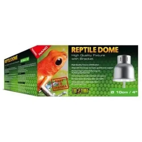 Exo Terra Nano Reptile Dome with Support Bracket 4"