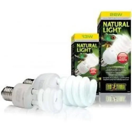 Exo Terra Natural Reptile Light Full Spectrum Daylight Bulb